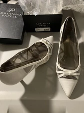 Adrianna Papell, Lana,Ivory Lace, 8.5M , Kitten Heel