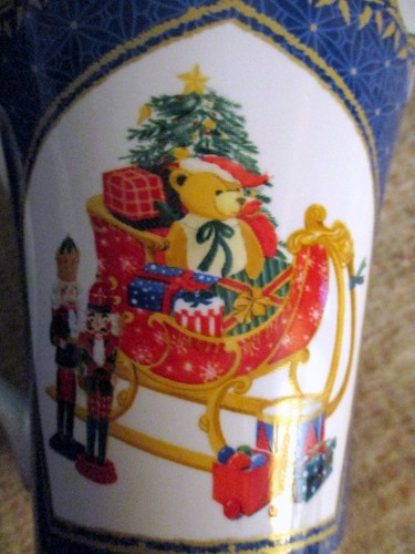Christmas Robert Stanley Home Collection Mug Nutcracker Santa Sled ...
