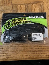 Mister Twister Twister Tail Black-BRAND NEW-SHIPS SAME BUSINESS DAY 