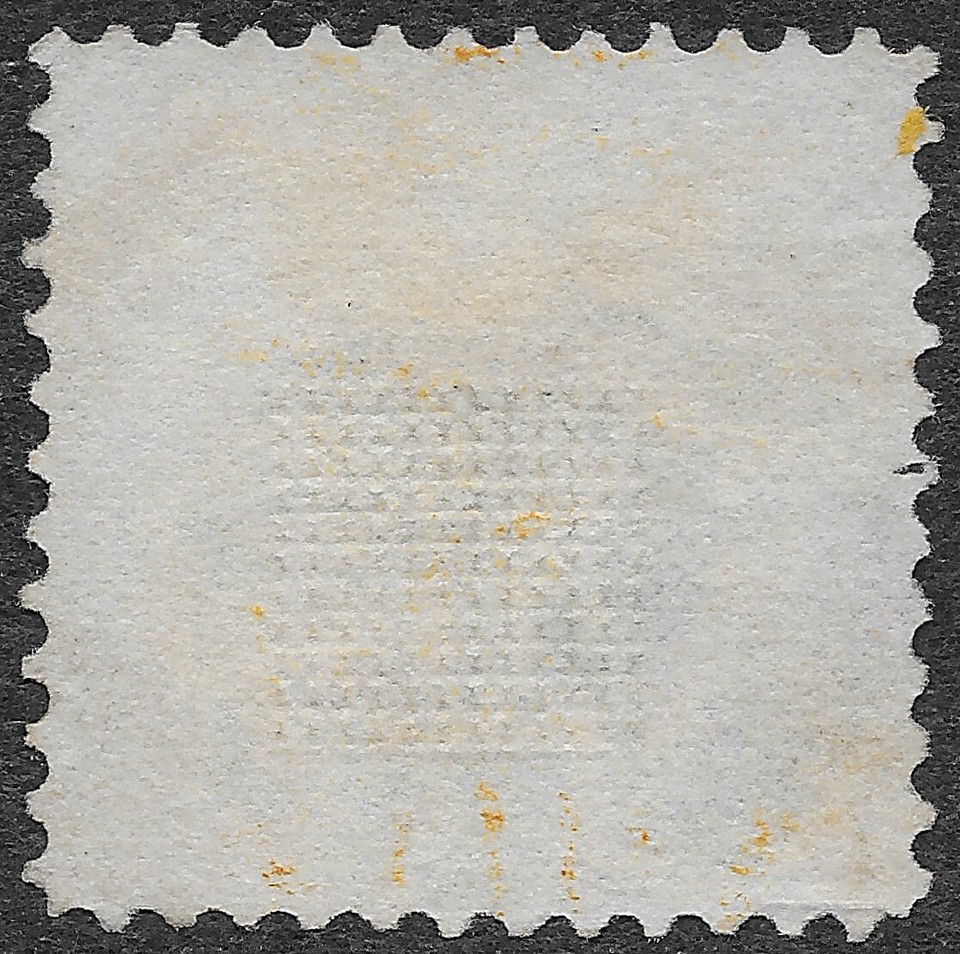 US Stamps Scott 116 Used XF 10c Yellowish Orange Shield and Eagle SCV