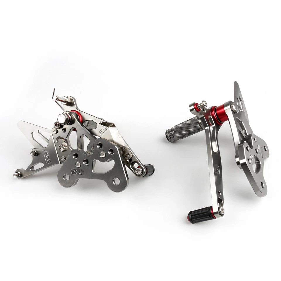 Full Rearsets Foot pegs Rear set Fit For SUZUKI GSR750 GSXS750 GSX-S750 11-16 Gy - Изображение 4 из 4