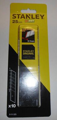 Stanley - Ersatzklingen 25 mm - Abbrechklingen (10St.) 0-11-325   