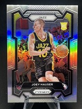 2023-24 Panini Prizm Joey Hauser Silver RC Rookie Card #293 Utah Jazz