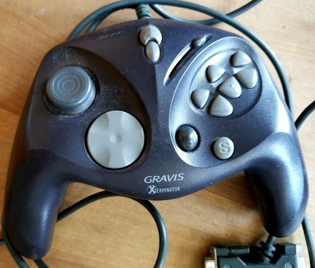GRAVIS XTERMINATOR Controller Gaming Computer #86 c1988 Excellent VERY COOL!! | eBay