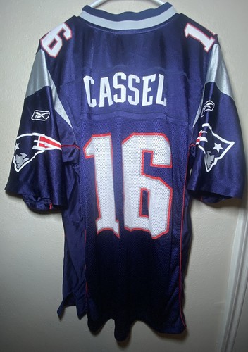 New England Patriots Jersey NFL Matt Cassel Vintage Y2K Reebok Footbal