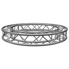 Global Truss SQ-C1.5-180 4.92Ft Circle Truss - Two 180 Degree Arcs Truss Sectio