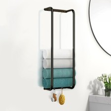 Towel Racks for Bathroom, 304 Stainless Steel Towel Rack Wall Mounted, Bathro...
