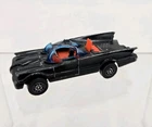 Corgi Juniors Batmobile Vintage 1/64 Car with Black Batman Made in Gr Britain