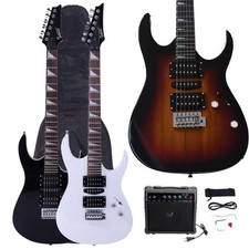Glarry School Band Electric Guitar with 20W AMP  Accessories Starter Kit