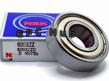 1PCS Brand New NSK 6203 ZZ Deep Groove Radial Ball Bearing 17x40x12mm Fast ship