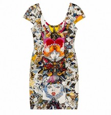 🔥RARE  VERSACE + JULIE VERHOEVEN MINI DRESS VINTAGE🔥