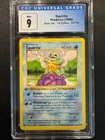1999 Pokemon Squirtle Base Set 1st Edition 63/102 Cgc 9