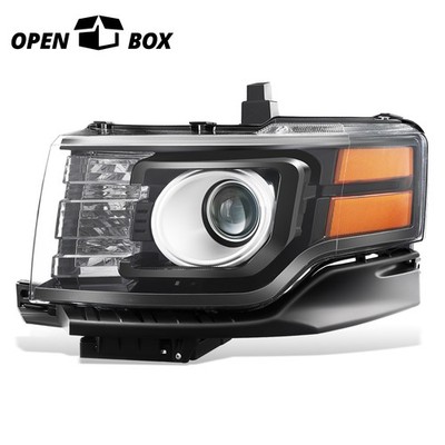 [OPEN-BOX]For 2011-2012 Ford Flex Black Projector Headlight Lamp Driver LH Side
