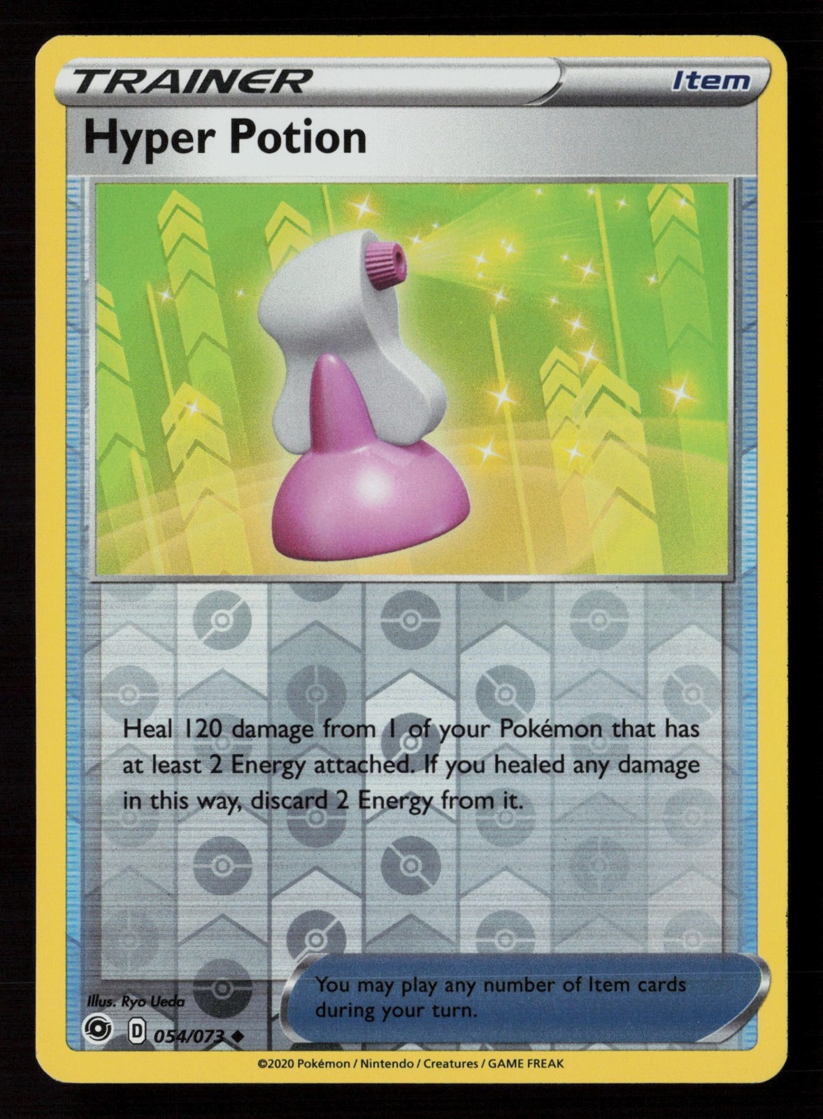 Hyper Potion CHP - 54/73 Pokemon Champion's Path Reverse Holofoil NM