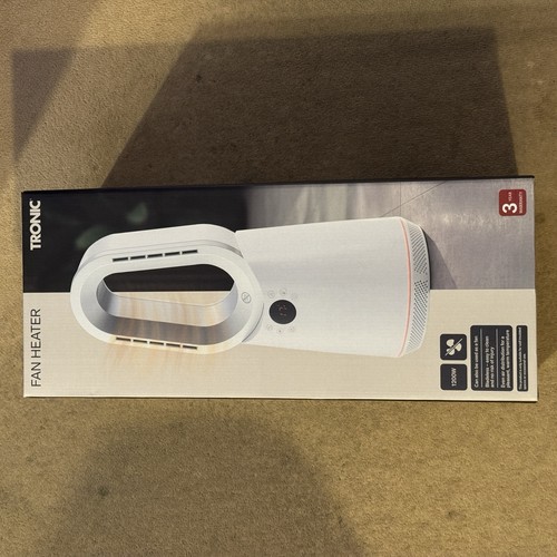 Tronic White  Bladeless Fan Heater 1200w Temperature range: 5–35°C ✅