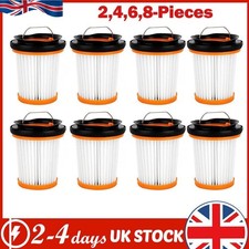 8x HEPA Filter for SHARK WV200 WV200UK WV251 Cordless Handheld Vacuum Cleaner