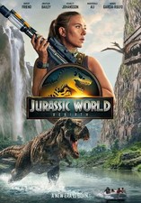 Jurassic World Rebirth DVD Movie English Dubbed Sci-Fi Adventure Action Film Din