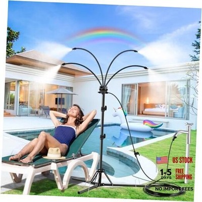 Standing Misters for Outside Patio, Adjustable Height 5.3 FT Stand Misting