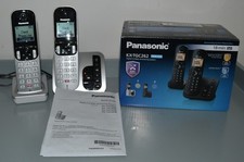 Panasonic KX-TGC262 Twin Digital Cordless Phones for Elderly with Answer Phone