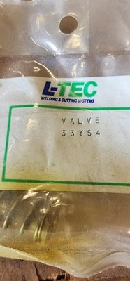 27pcs NOS L TEC Welding Products Spring Valve Replacement Brass 33Y54