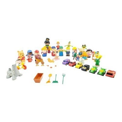 Fisher Price Mega Bloks Disney and Assorted Figures Toy Lot Mixed Brands