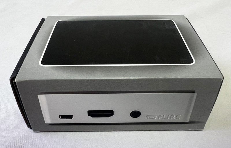 RASPBERRY PI 3 Flirc Aluminium Case, Flirc 101219, Black/silver, Pi 2/ 3B/ 3B+