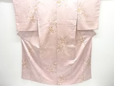 7730817: JAPANESE KIMONO / KOMON / SILK / KIKU  HAGI