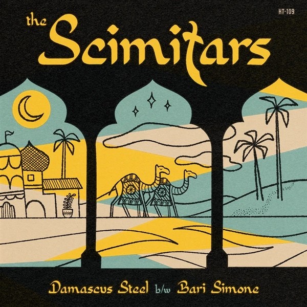 The Scimitars Damascus Steel/Bari Simone (Vinyl LP) 7" Single