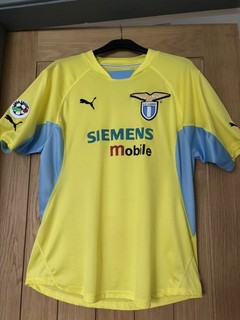 Lazio 2001/2002 Away Shirt. Puma. Men’s Large. Fair Condition.