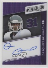 2014 Press Pass Showbound Purple 12/50 Darqueze Dennard #SB-DD Auto 0f6