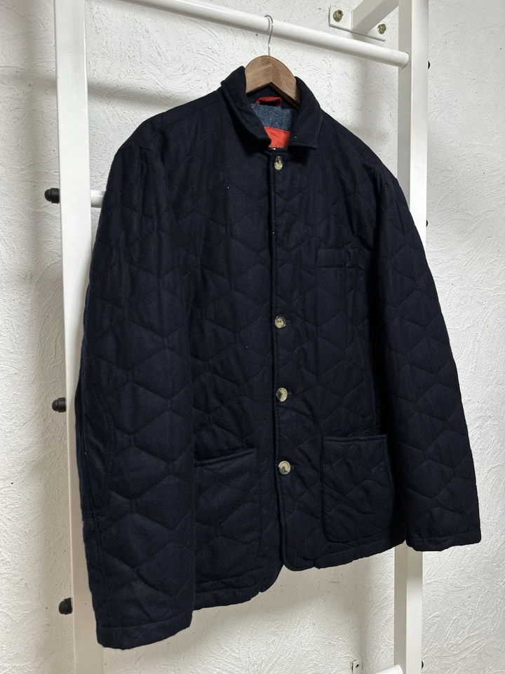 Мужской пуховик из 100% кашемира Isaia Napoli размер XL - Изображение 3 из 4