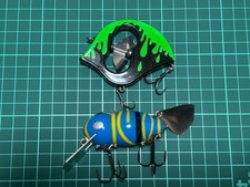 Frog Products Gill Laker Crazy Wobbler Hardbait Fishing Lure Used
