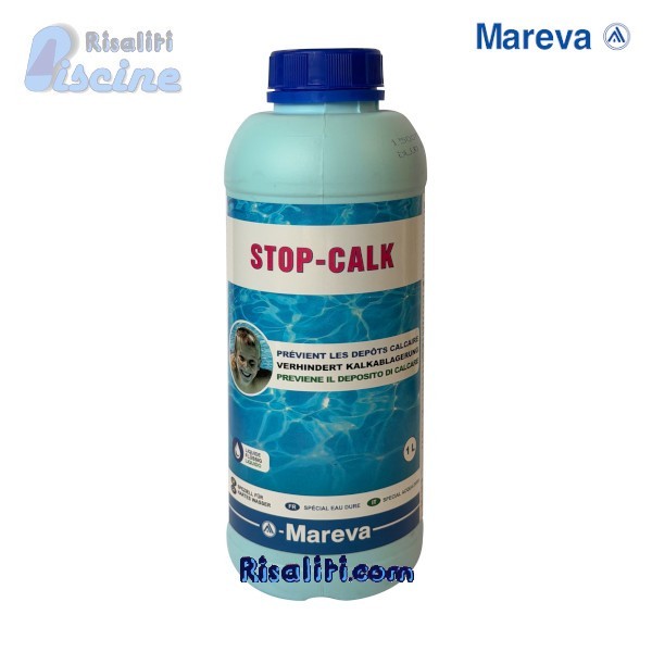 Mareva Stop-Calcare 1L: Proteggi la Piscina dei tuoi Bambini