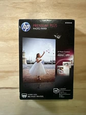 HP Premium Plus 4x6" Photo Glossy Inkjet Paper 100 Sheets CR668A