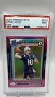 2024 Panini Donruss Optic - Rated Rookie Drake Maye #229 Pink Prizm (RC) PSA 9