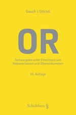OR: Obligationenrecht. Textausgabe unter Eins...