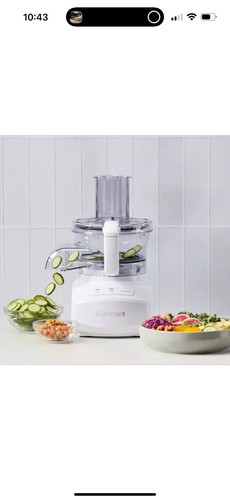 9-Cup Continuous Feed Food Processor ~ NEW FP-9CF White - Picture 2 of 5