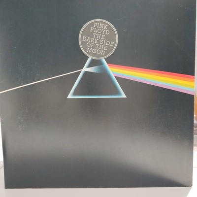 Pink Floyd The Dark Side of the Moon Harvest SHVL 804  A6 B3 + Poster /Stickers 