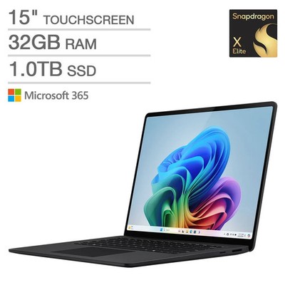 Microsoft Surface Laptop Copilot+ PC 15'' 32GB RAM 1TB SSD ZH1-00001 NEW