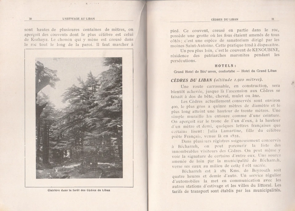 LEBANON Old Rare Advertising Booklet to visit Lebanon& S , y , r , i , a  1930s - Image 4 of 4