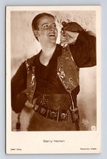 Silent Film Star Barry Norton Agentine-American Actor Autrey FOX Postcard