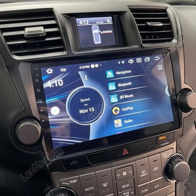For 2008-2013 Toyota Highlander Android 15 Car Stereo Radio Wireless Carplay GPS