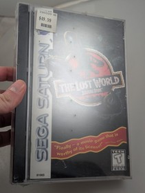 Sega Saturn - Jurassic Park The Lost World - Brand New Factory Sealed