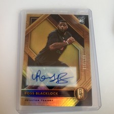ROSS BLACKLOCK 2020 Panini gold standard Rookie Auto Autograph #D /199