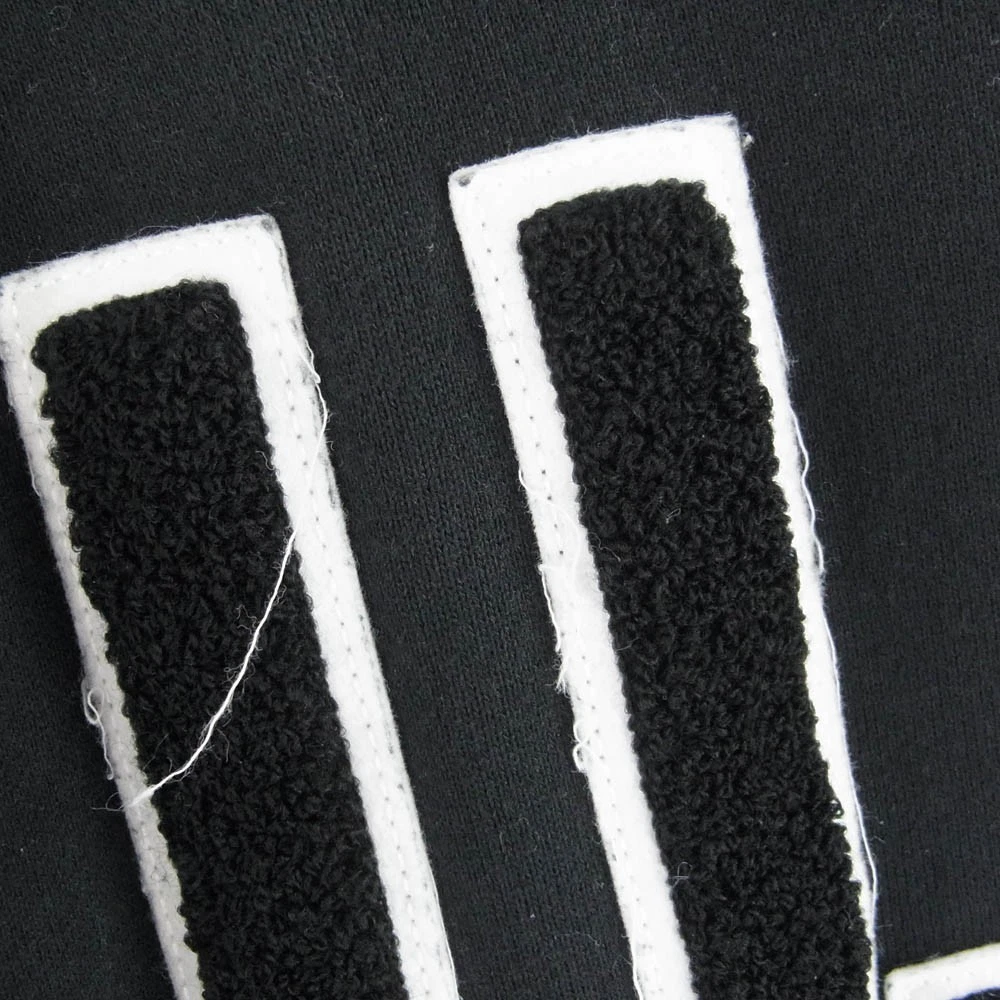 A BATHING APE (BAPE) Felpa con cappuccio maglione A Bathing Ape USS patch logo nero L