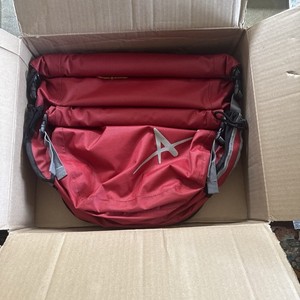 Arkel Dolphin 48 Rear Waterproof Red Single Pannier for Cycling