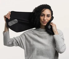 TRTL Travel Pillow Neck Support Black + Glimpse Sleep Mask + Carrying Cases