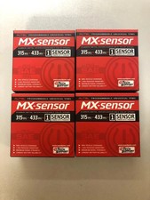 4 Pack Mx-sensor Universal Programmable Tpms 315mhz433mhz Rubber Stem