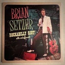 Rockabilly Riot! All Original [LP] by Brian Setzer (Vinyl, Aug-2014, Surfdog...