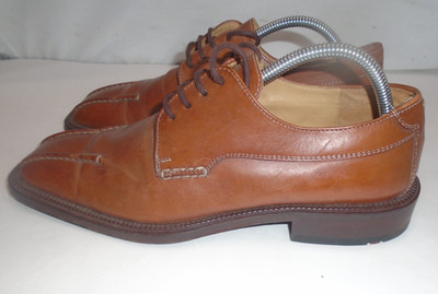 Lloyd Germany Mens Brown Square Toe Oxford Dress Shoes Size UK 7.5 US 8.5 D